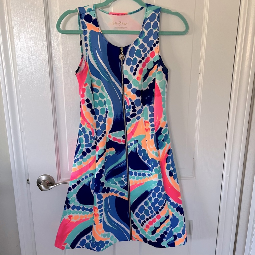 Lilly Pulitzer Scuba Dress in Ocean Jewels